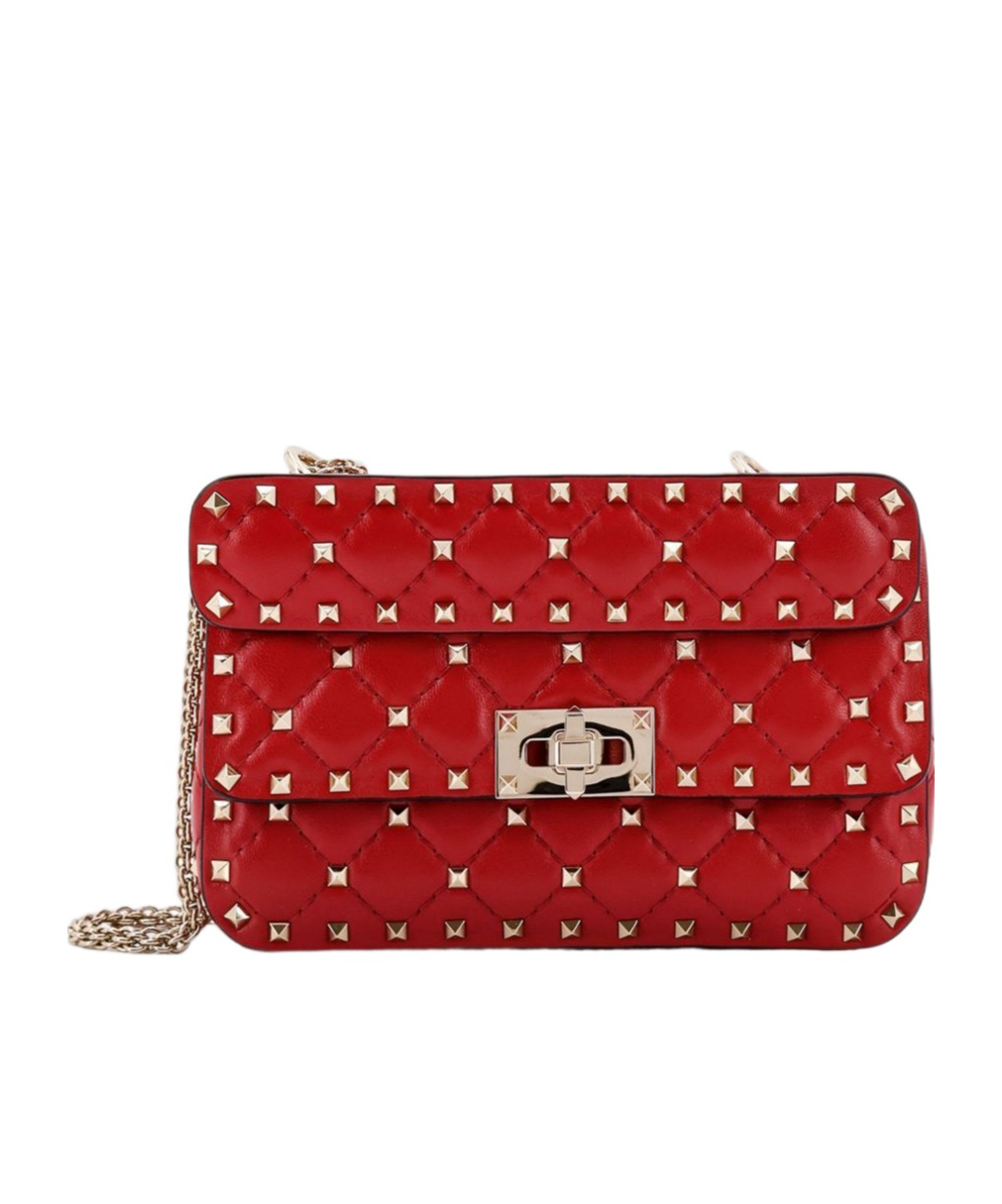 Valentino Flip Shoulder Bag In Red