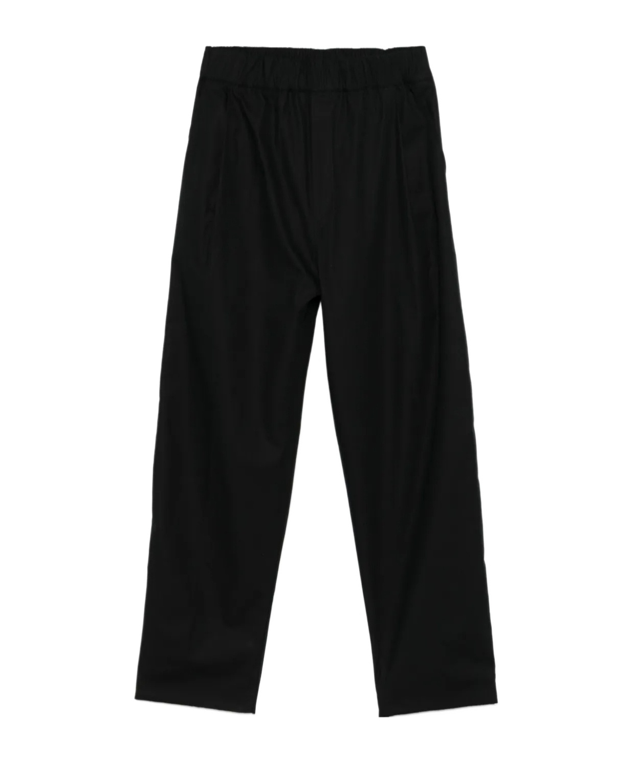 Laneus Elastic-waist Trousers In Black