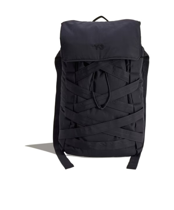 Y-3 Cinch Backp Nylon Backpack In Black