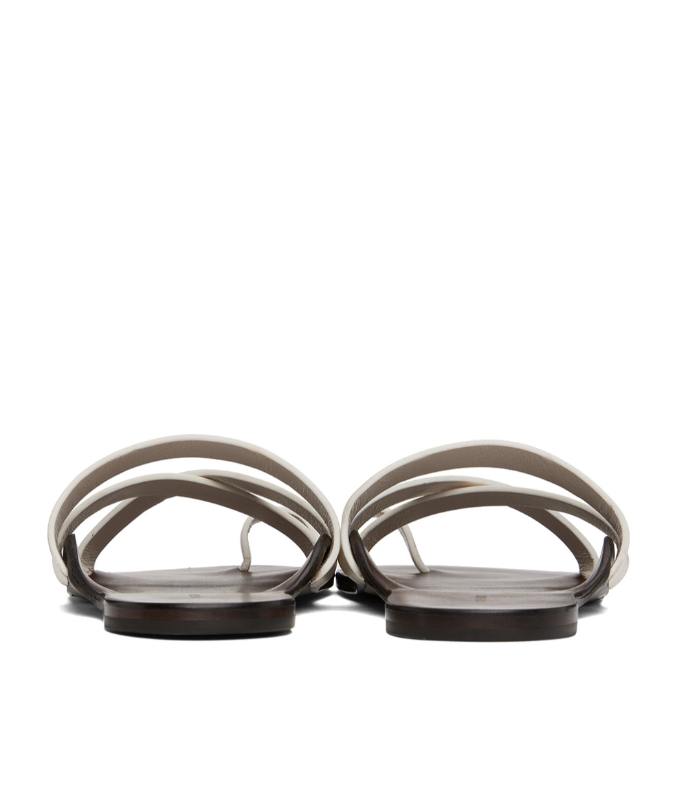 The Row Kris Cross-strap Sandals In Multicolor