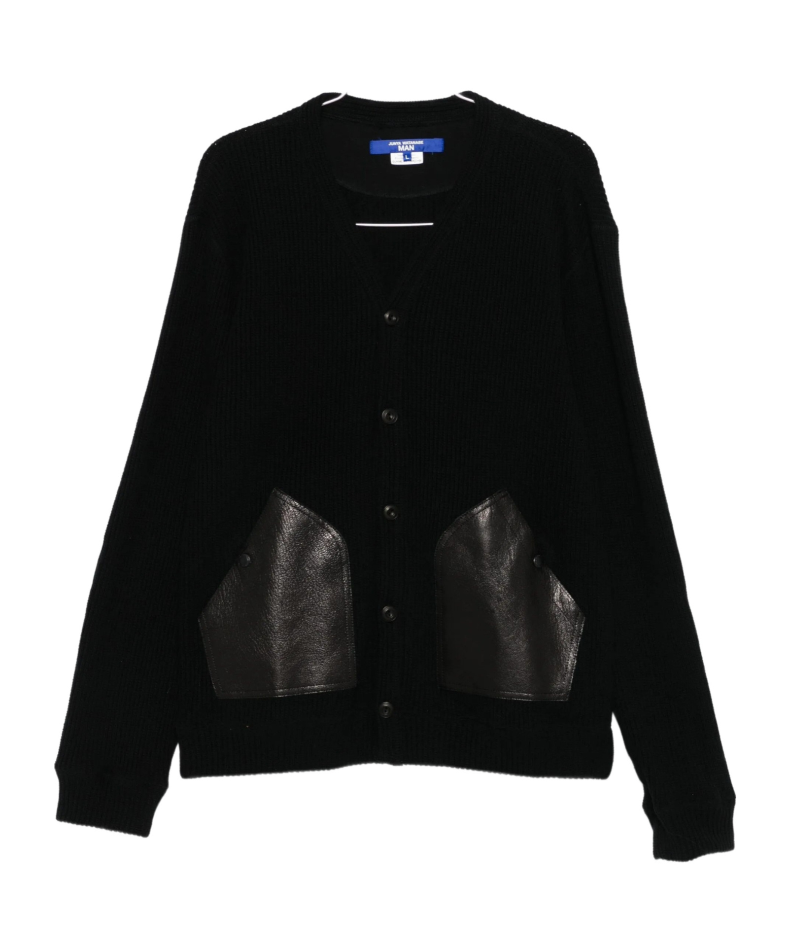 Junya Watanabe Wool Cardigan In Black