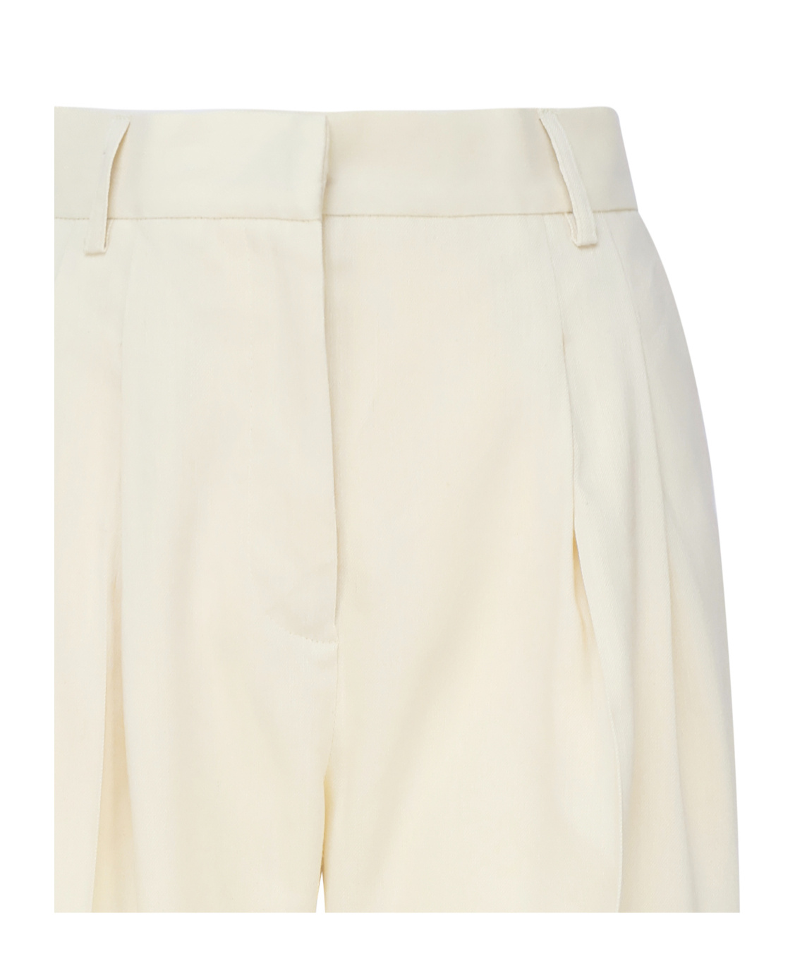 The Andamane Nathalie Trousers In Linen Blend In Nude