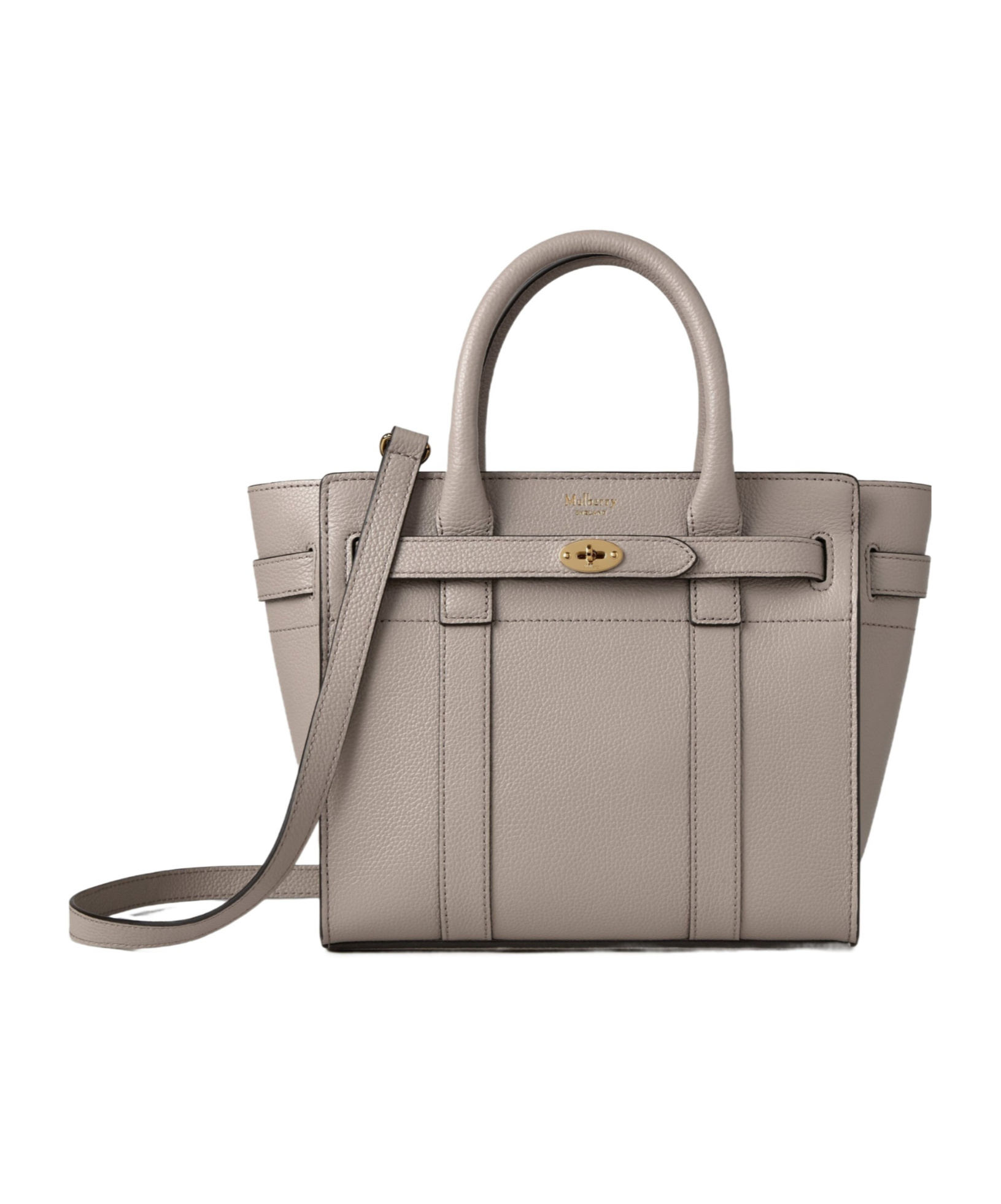 Mulberry Double Handle Shoulder Bag In Brown