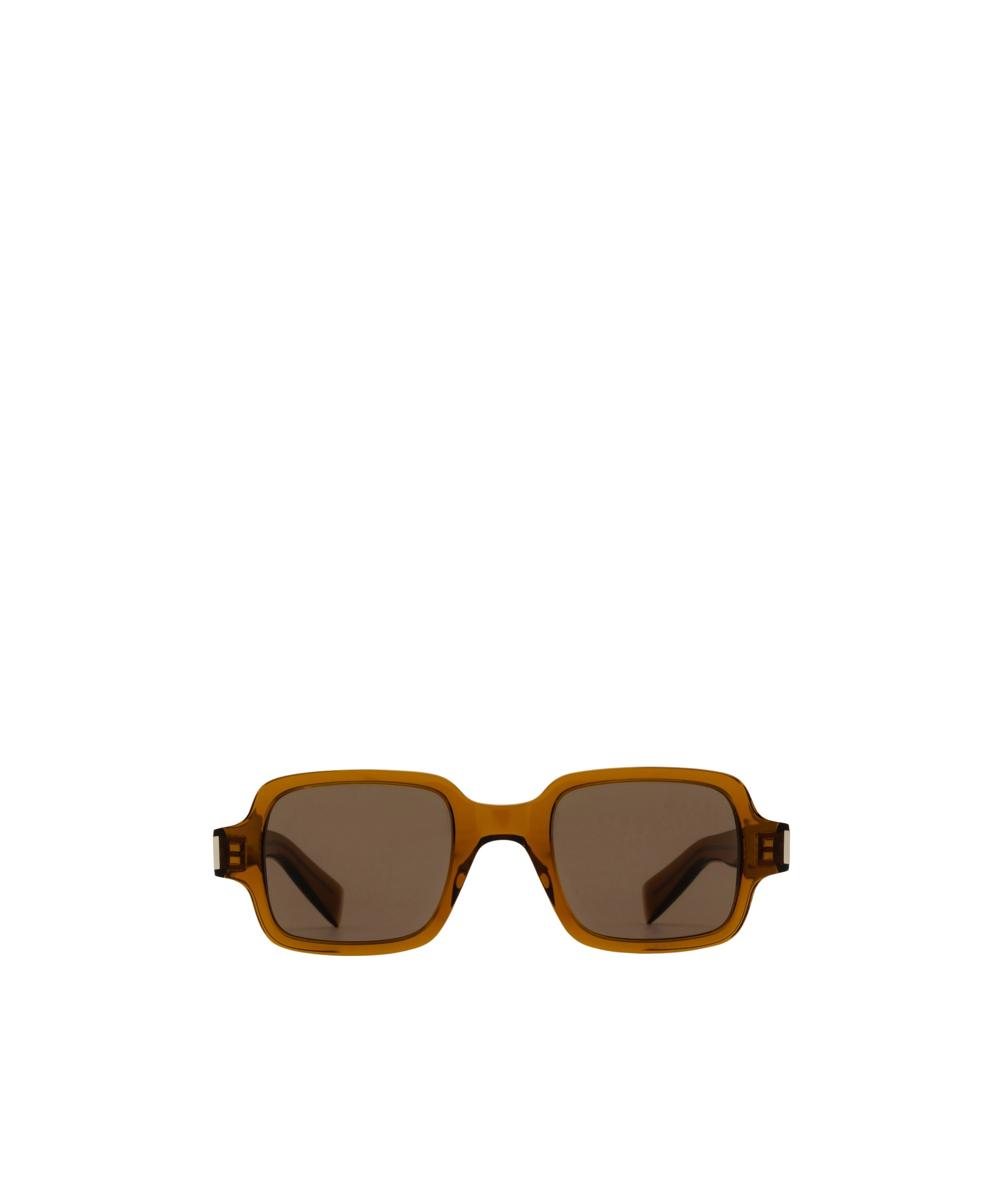 Saint Laurent Eyewear Square Frame Sunglasses In Green