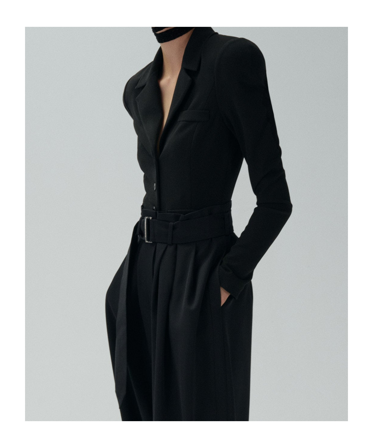 Magda Butrym Single-button Suit Coat In Black