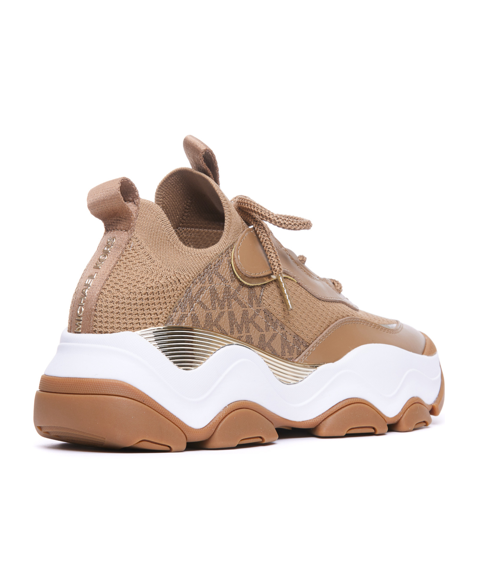 Michael Kors Laced Sneakers In White