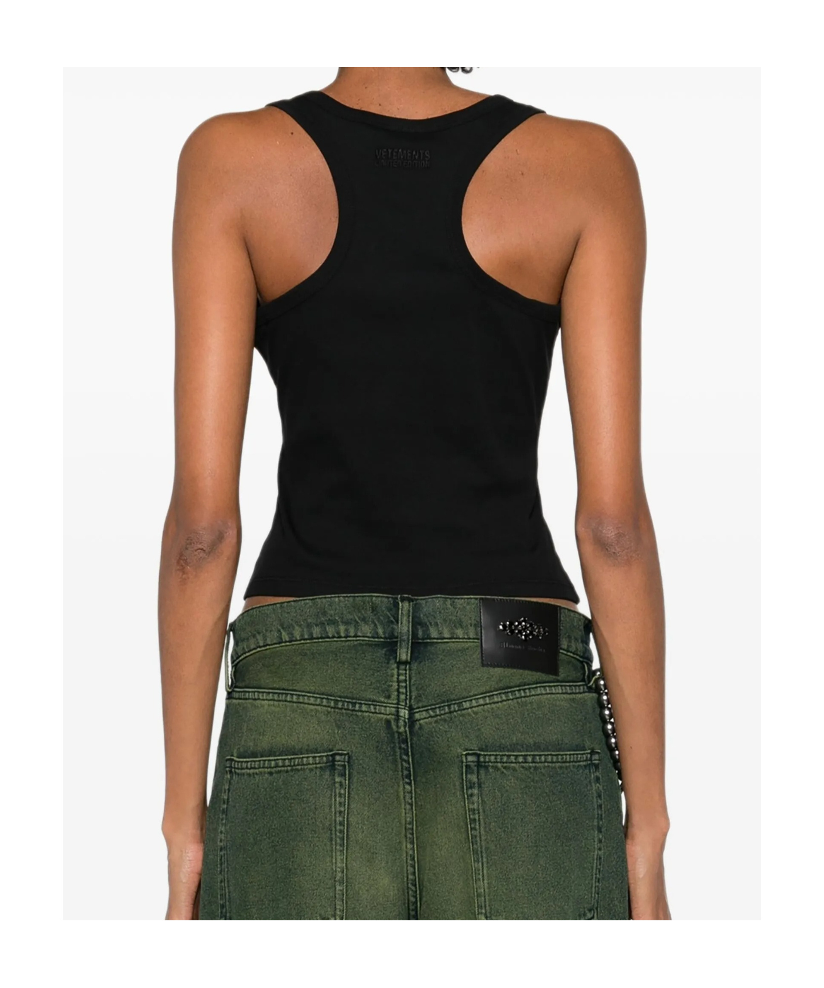Vetements Vet Tanktop Women Clothing In Black