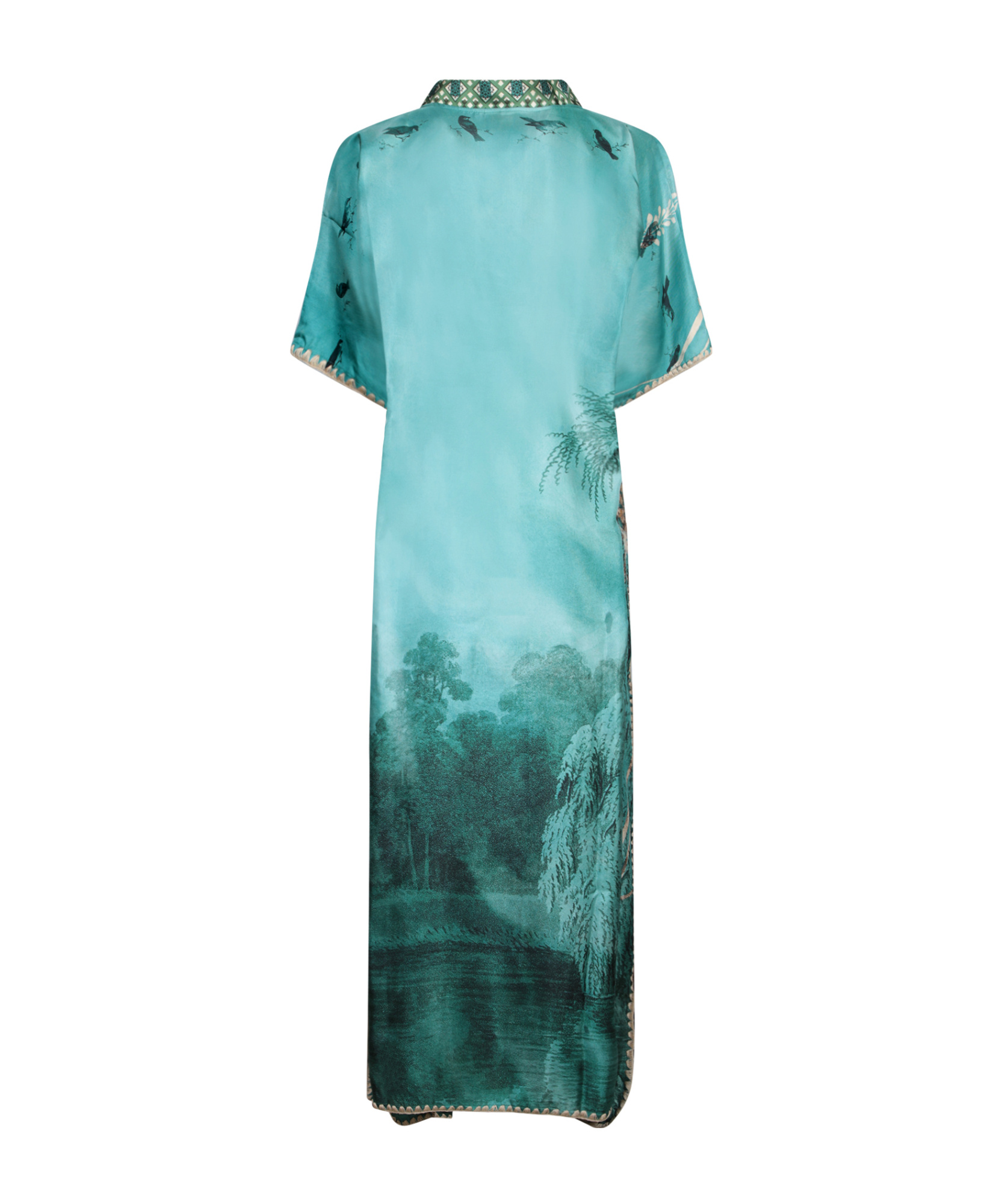 PIERRE-LOUIS MASCIA ALOE SILK DRESS