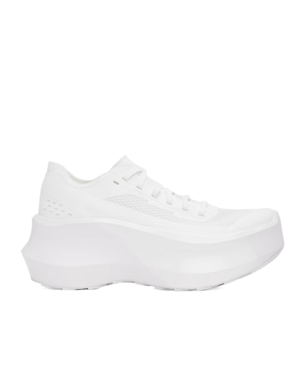COMME DES GARÇONS COMME DES GARÇONS X SALOMON LOGO-LACE-UP TRAINERS 