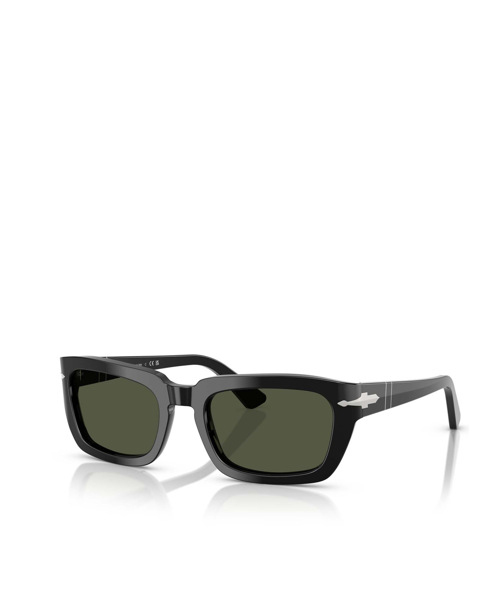 Persol Rectangle-frame Sunglasses In Black