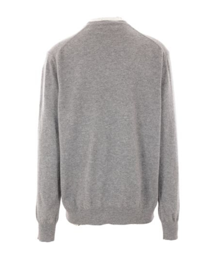 Comme Des Garçons Wool Sweater In Gray