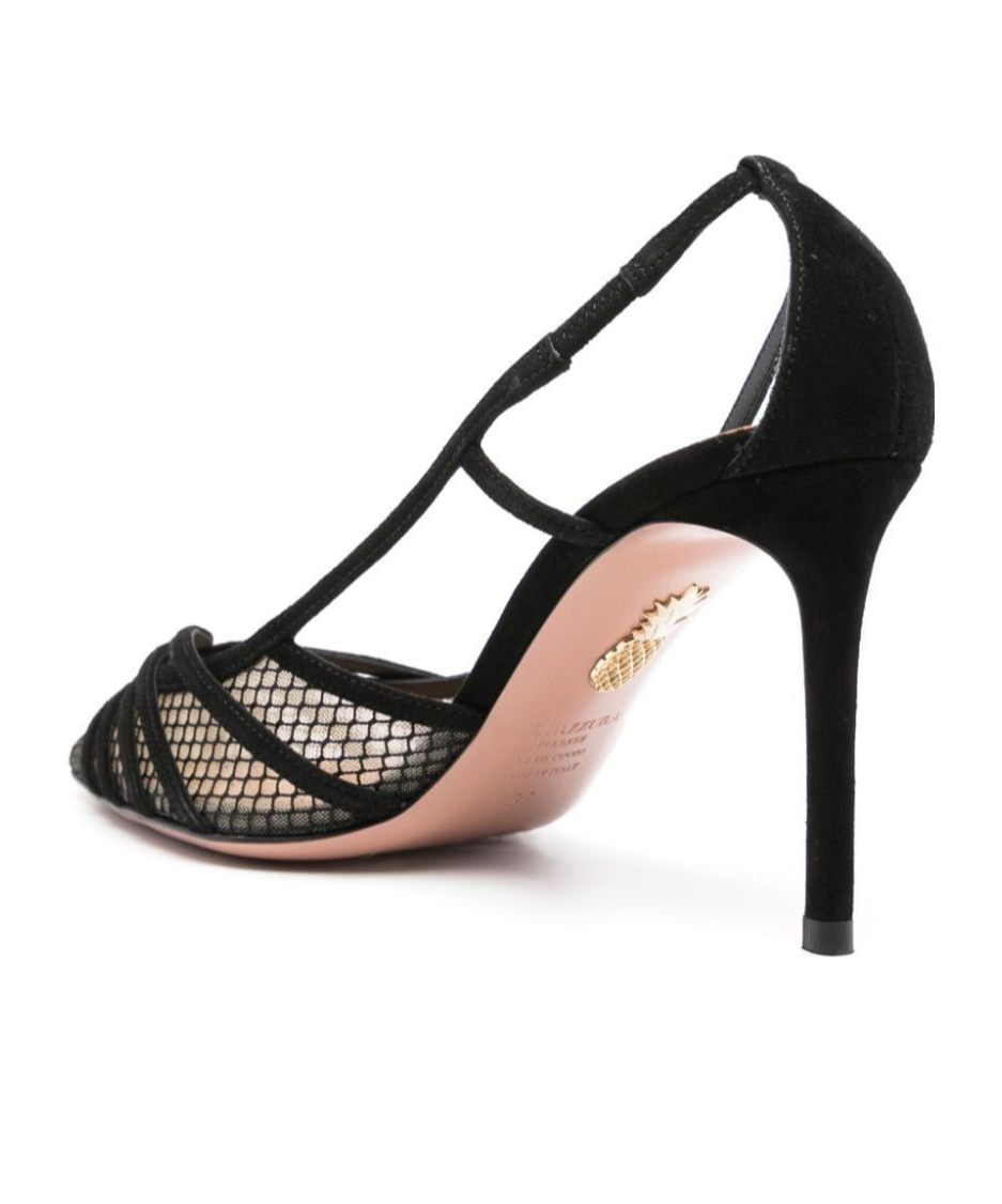 Aquazzura Pointed High Heels In Black