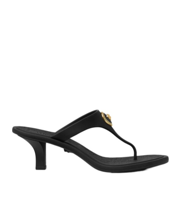 Shop Versace 55mm Alia Mules