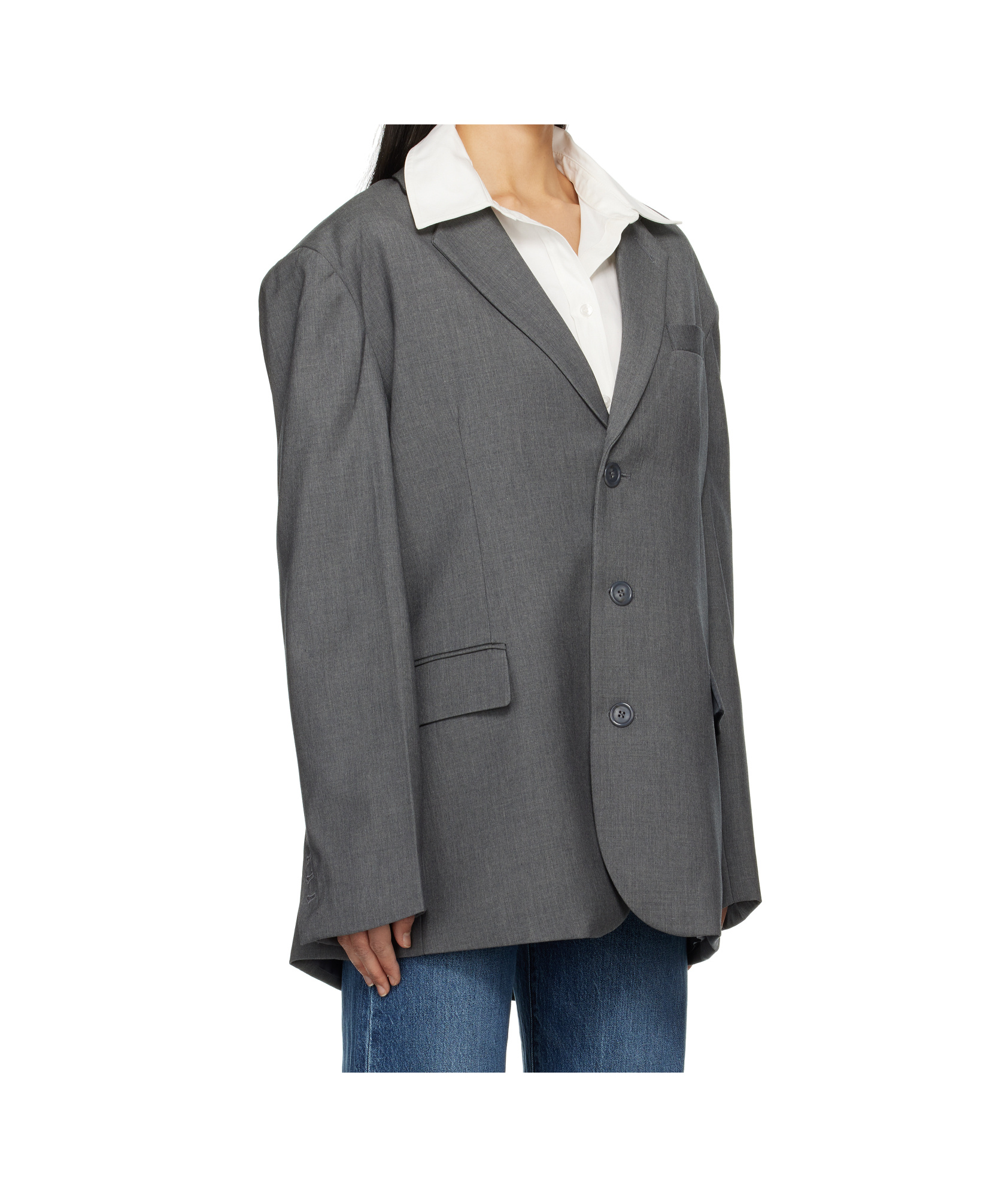 Shop The Frankie Shop Gelso Oversized Blazer