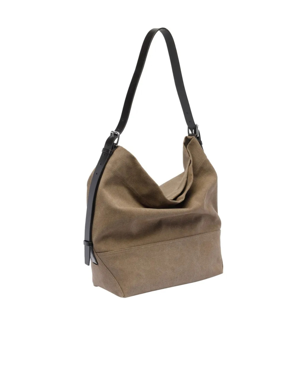 Lemaire Medium Croissant Shoulder Bag In Brown