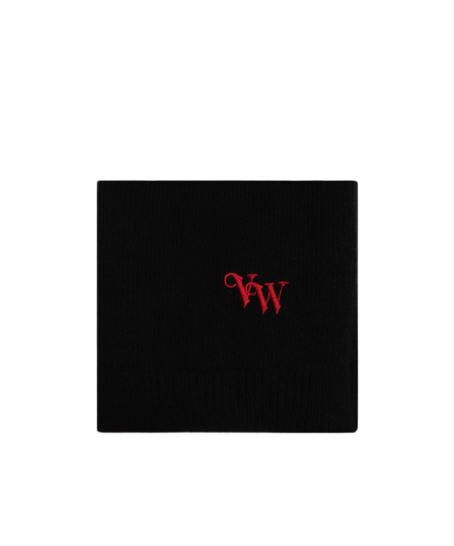 Vivienne Westwood Logo Scarf In Black