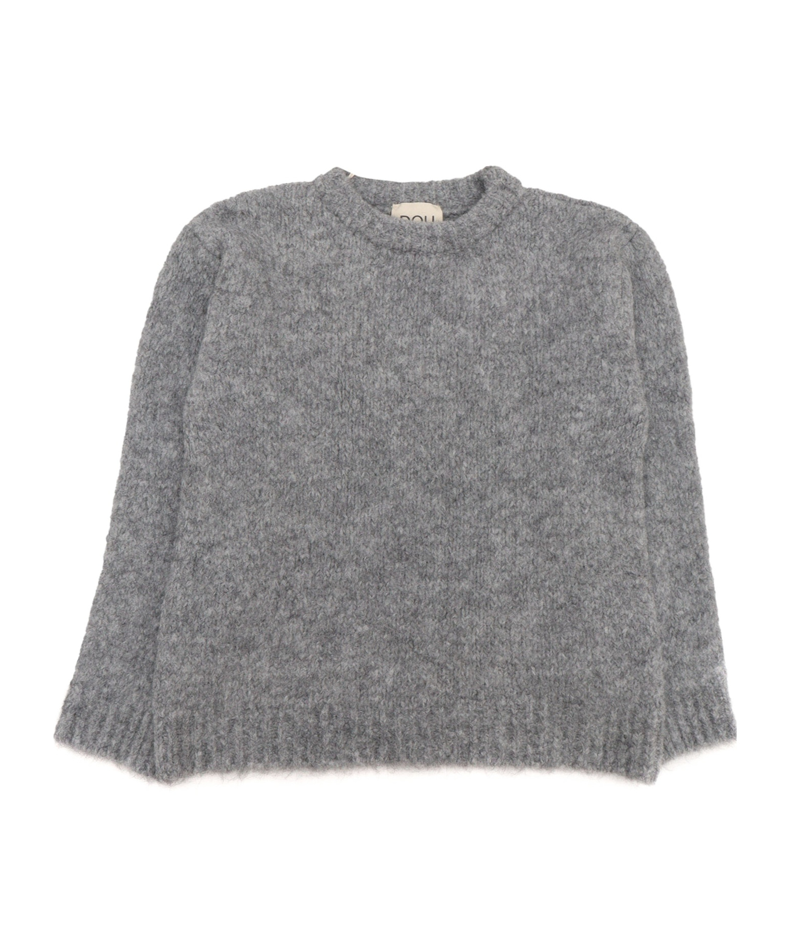 Shop Douuod Logo-appliquéd Jumper In Gray