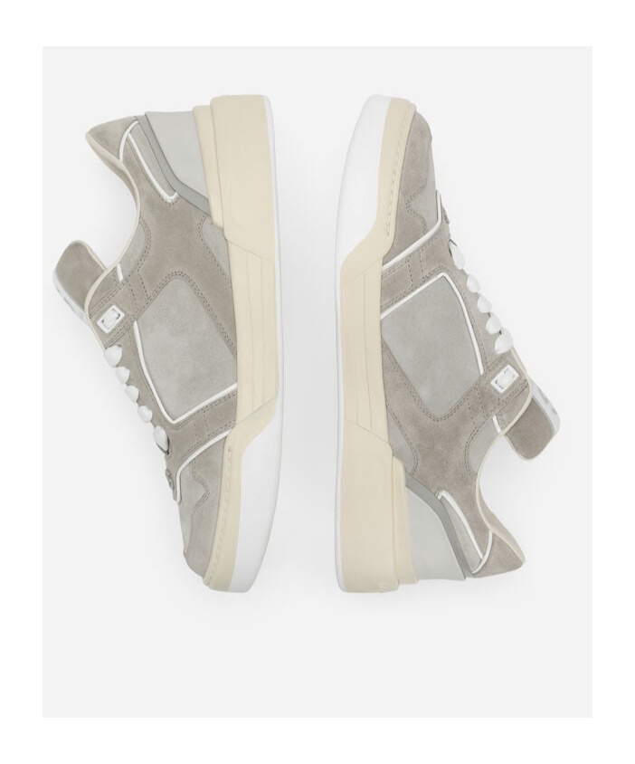 Dolce & Gabbana New Suede Roma Sneakers For Men And In Nude