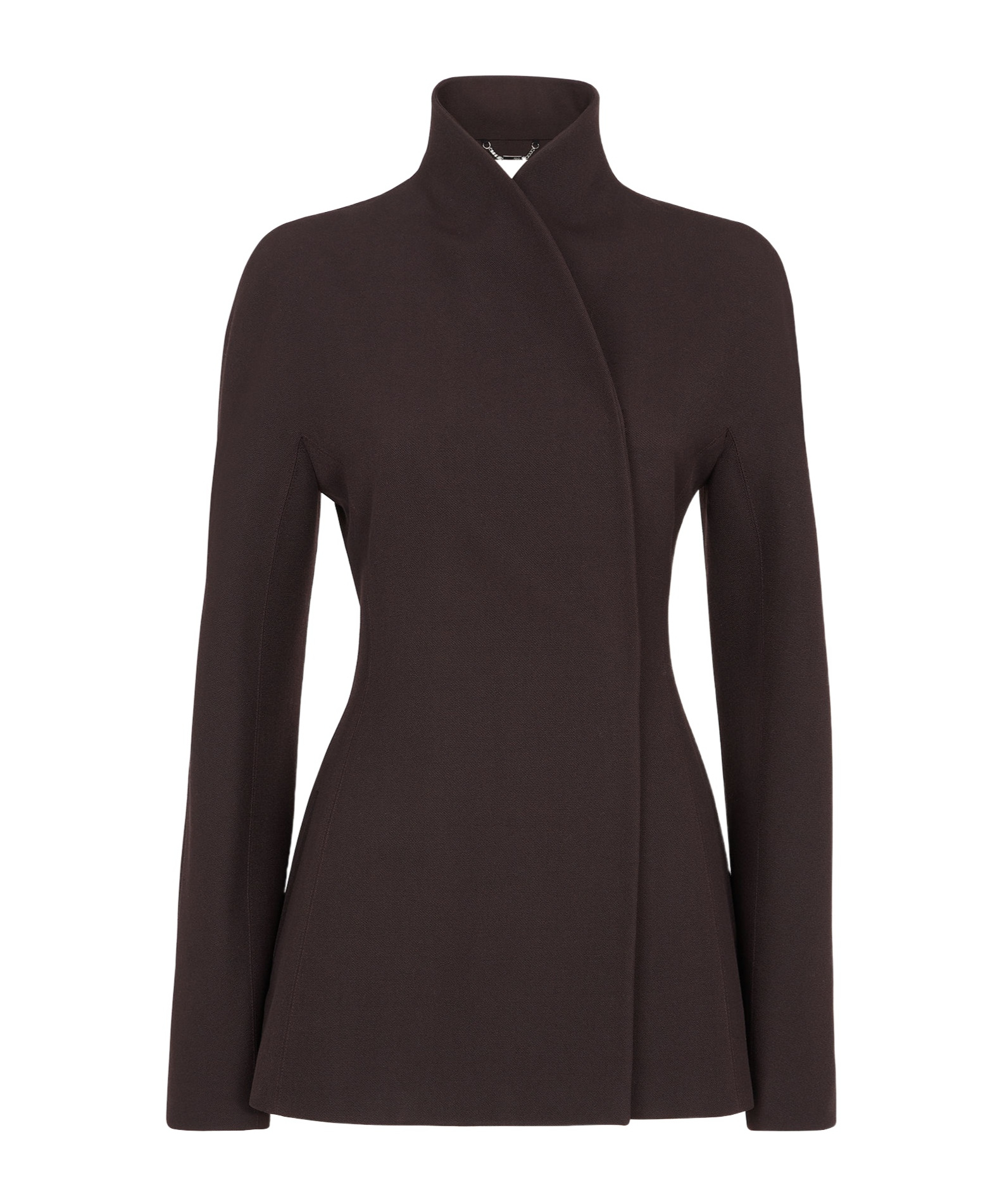 Fendi Women Blazer In Grain De Poudre In Black