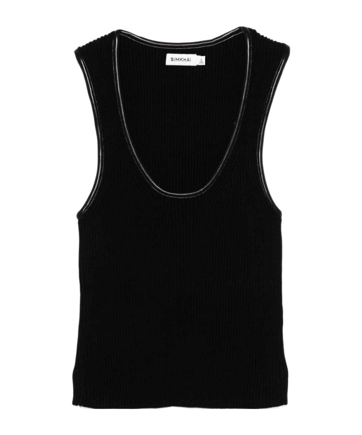 Jonathan Simkhai Fine-ribbed Tank Top