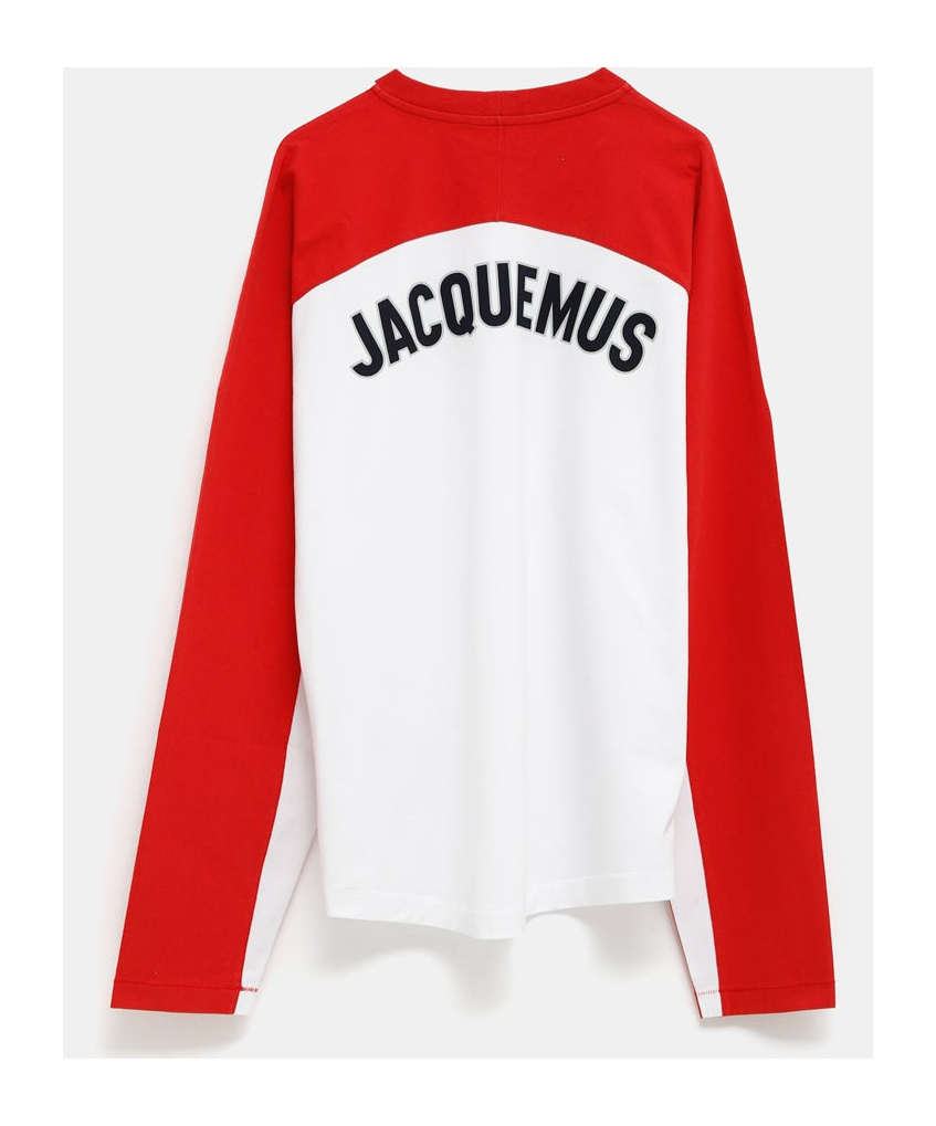 Jacquemus Long-sleeved T-shirt In White