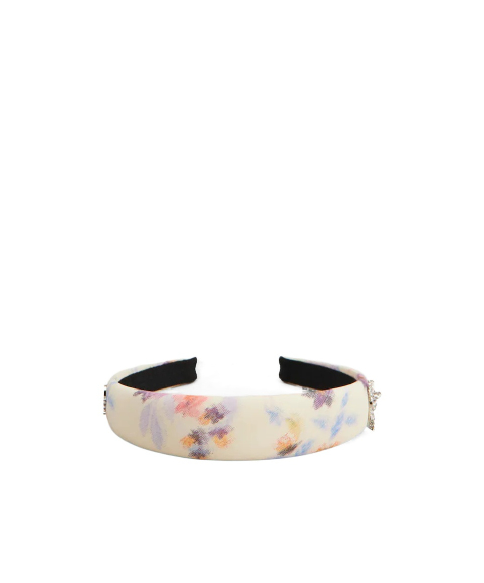 Roger Vivier Hairband In Fabric In Multi