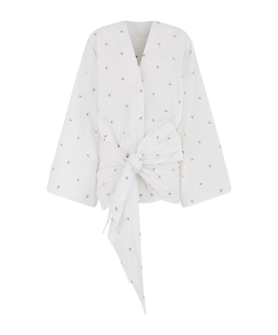 Attico White Mini Dress