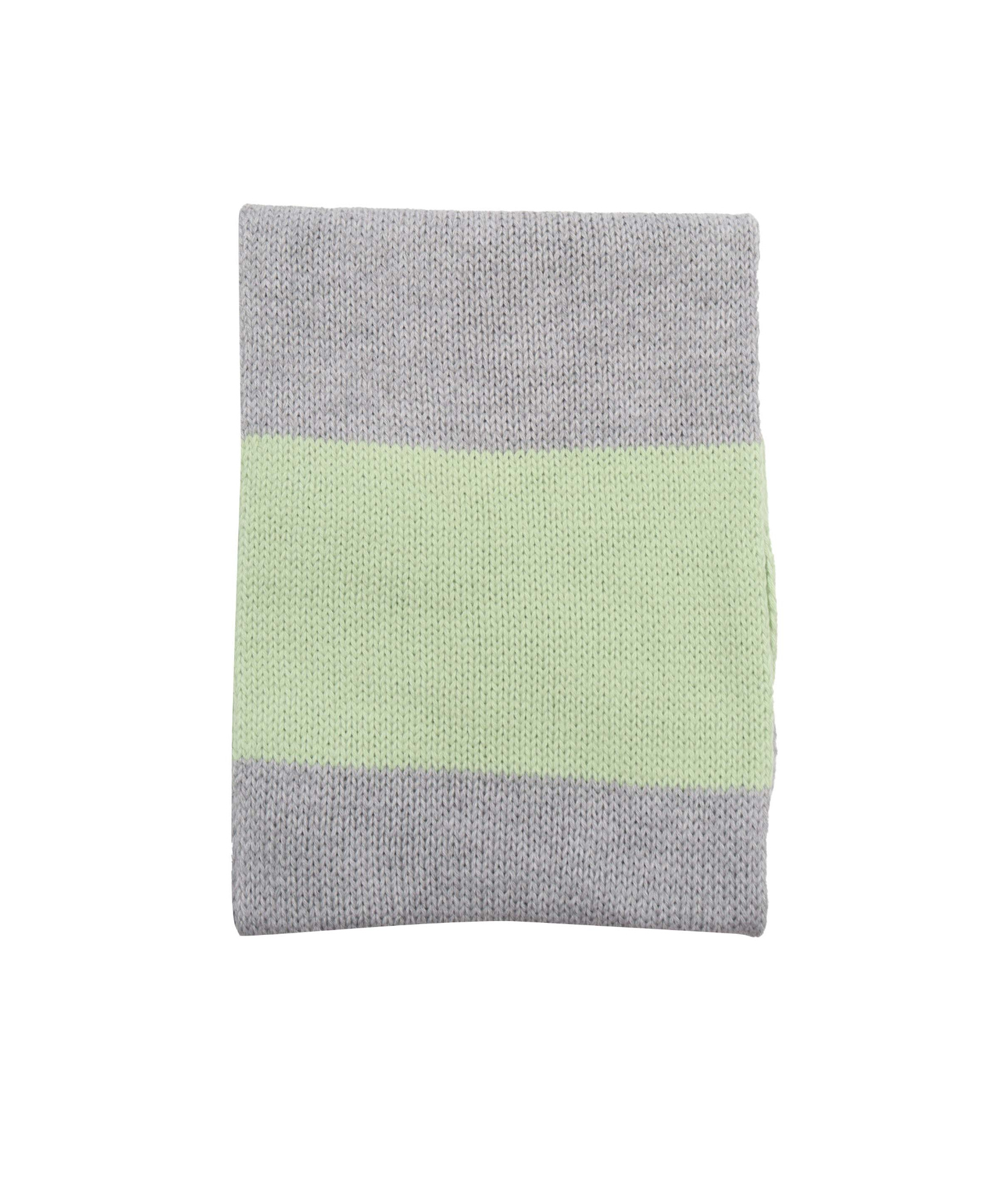 Ermanno Scervino Knitted Scarf In Gray