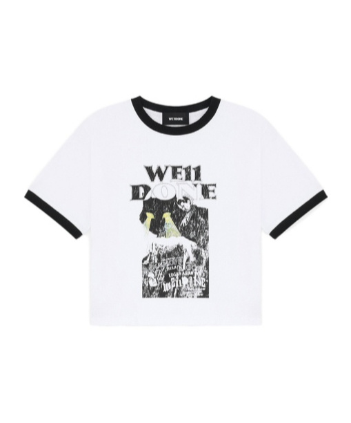 We11 Done Graphic-print Cotton T-shirt In White