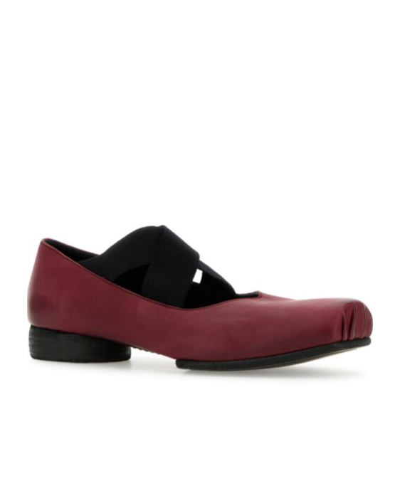 Uma Wang Heeled Ballet Flats In Black