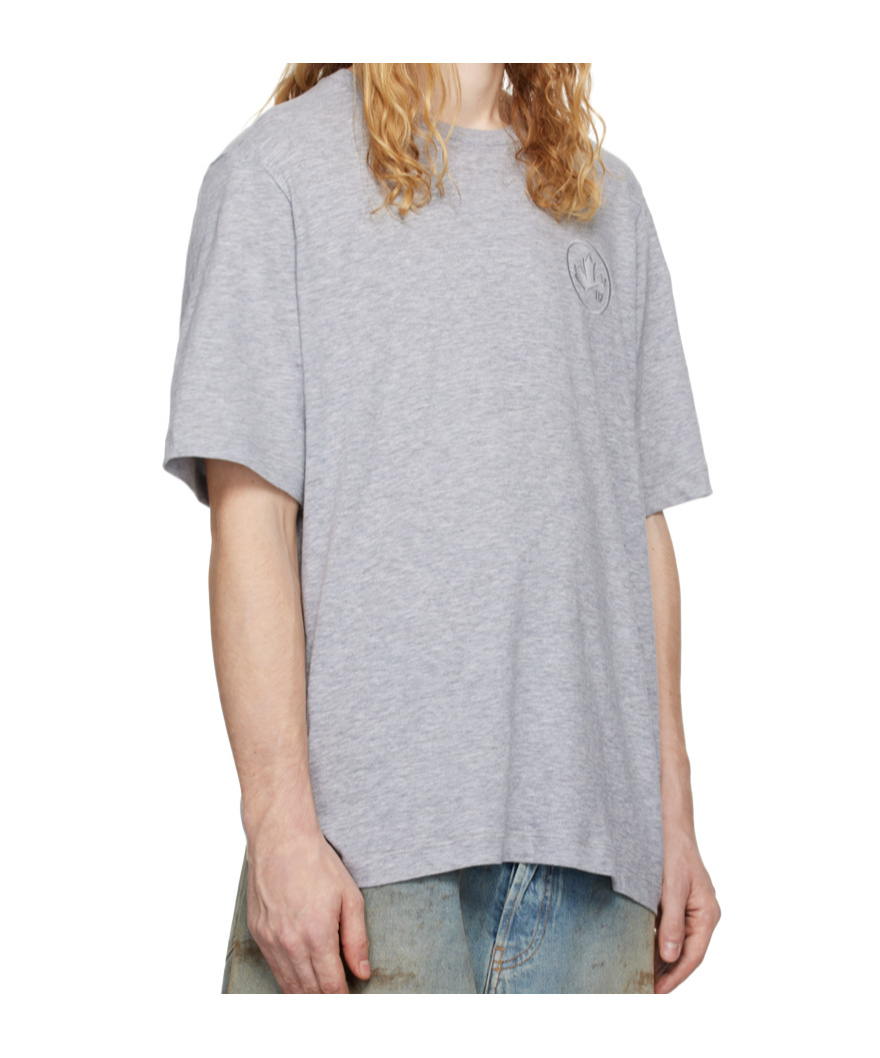 Dsquared2 Gray Loose-fit T-shirt In White
