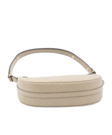 Tory Burch T Monogram Crescent Bag In Nude
