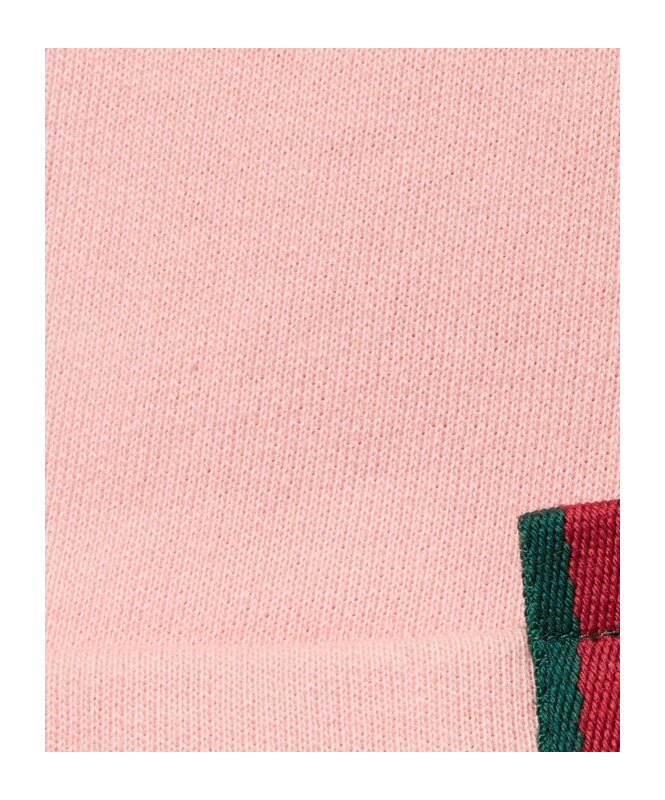 Gucci Web-detail Track Trousers In Pink