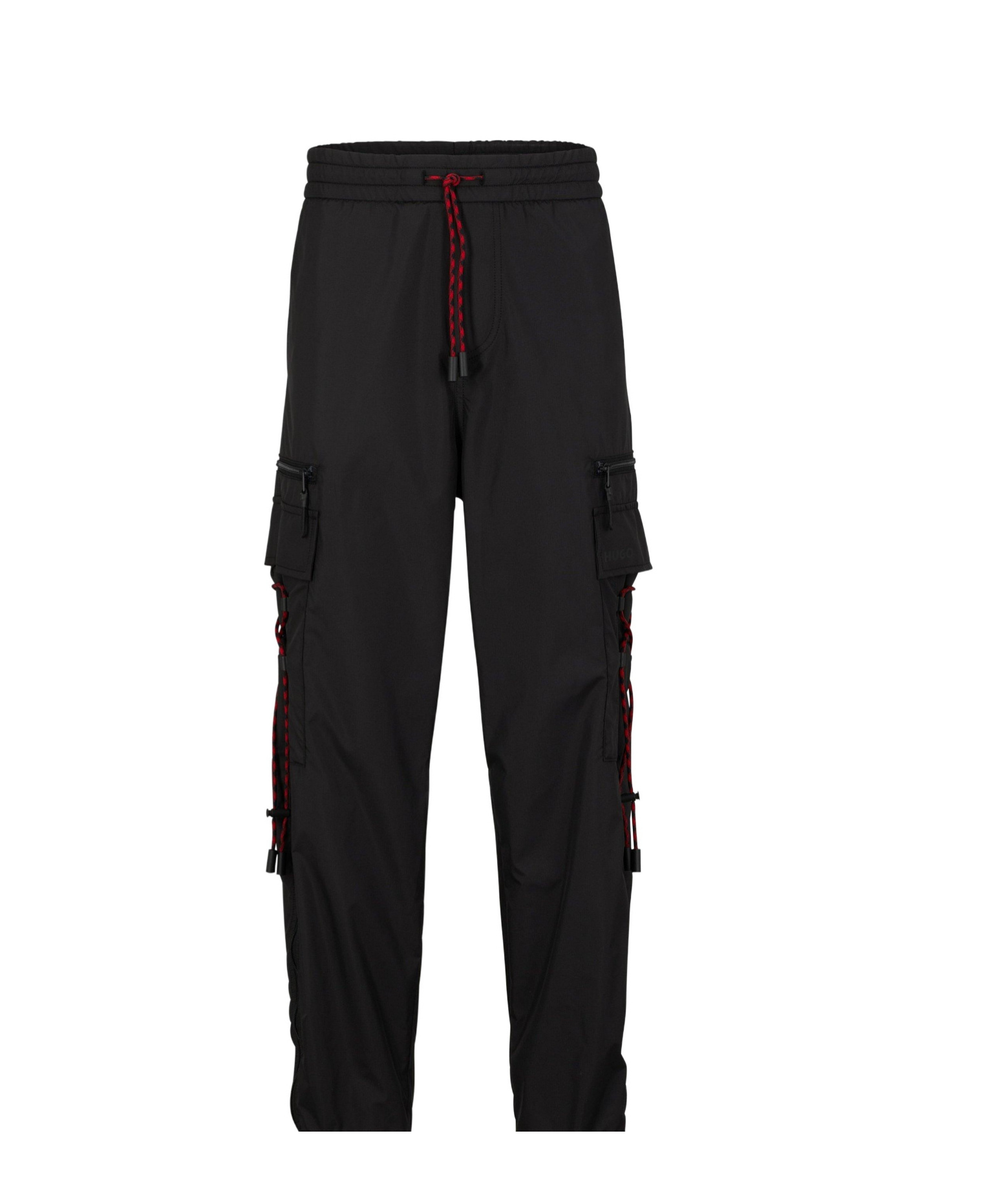 Hugo Boss Utility Cargo Jogger Pants In Black