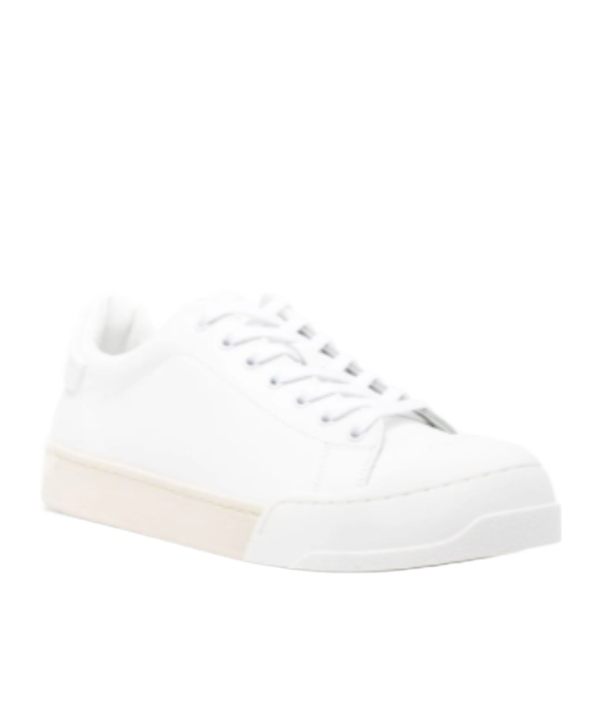 MARNI MARNI LOGO DEBOSSED LOW-TOP SNEAKERS