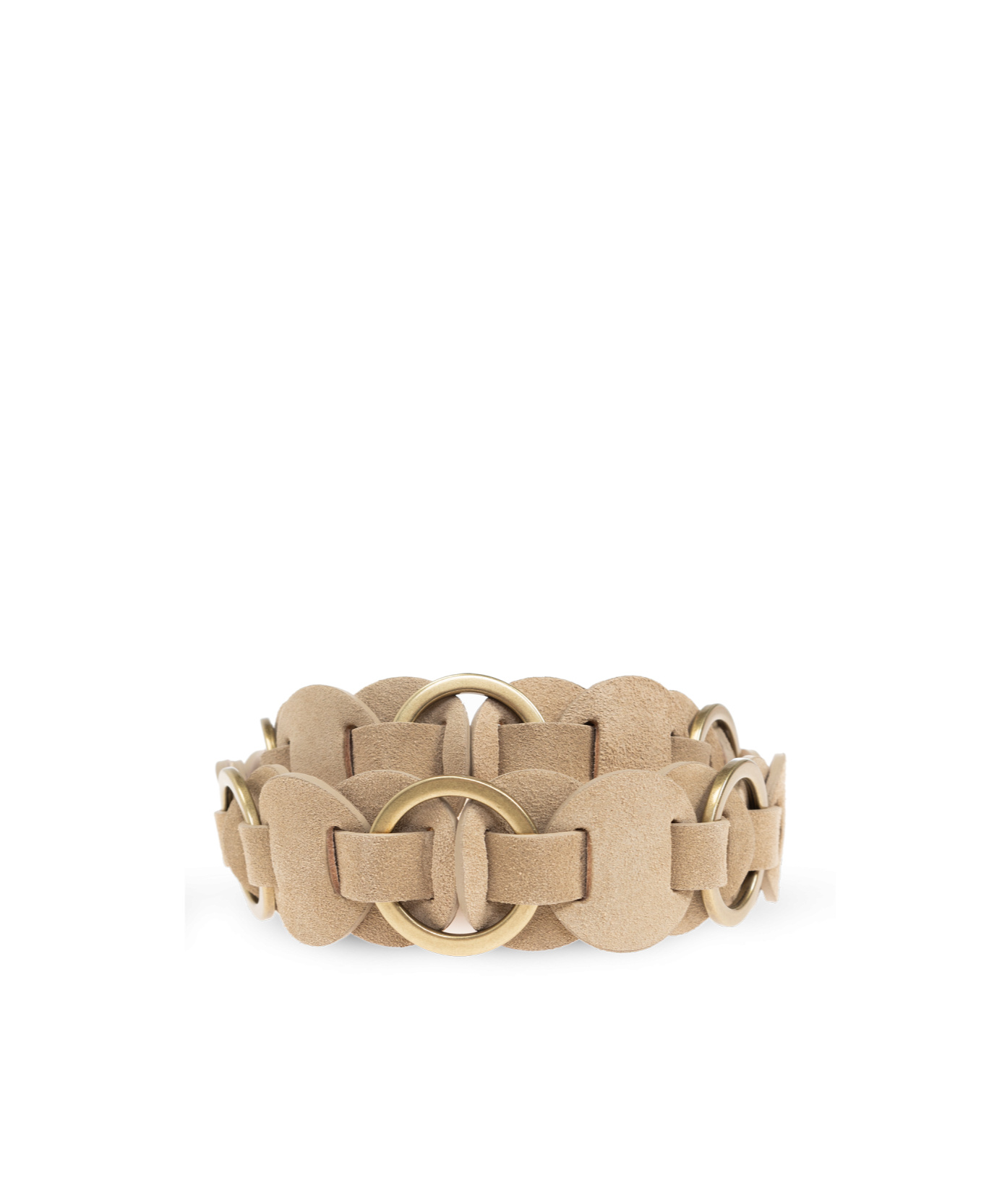 Isabel Marant Circular Belt In Nude