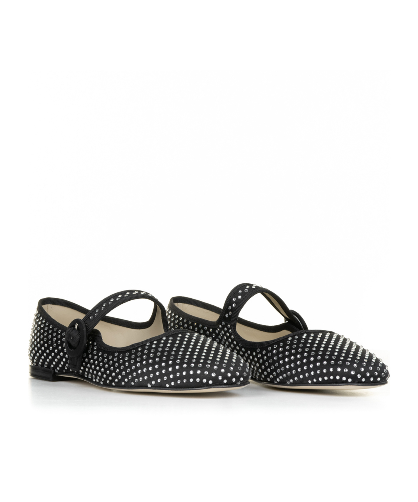 Repetto Woman Ballet Flats Black Size 7 Textile Fibers In Black