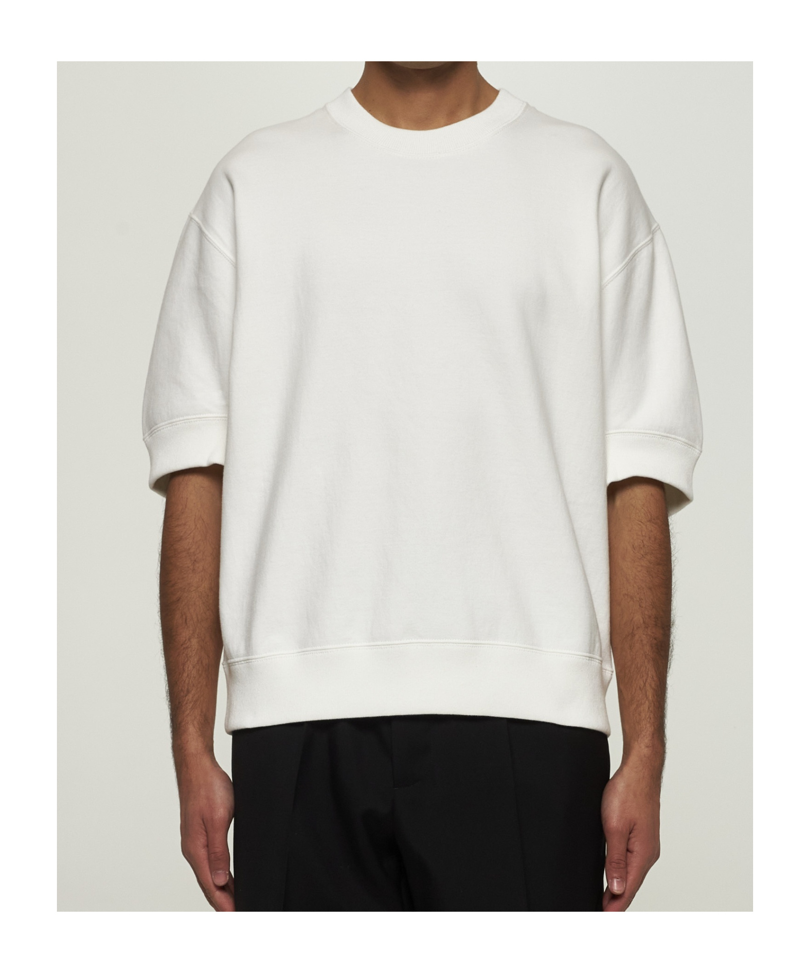 Jil Sander Crewneck T-shirt In White