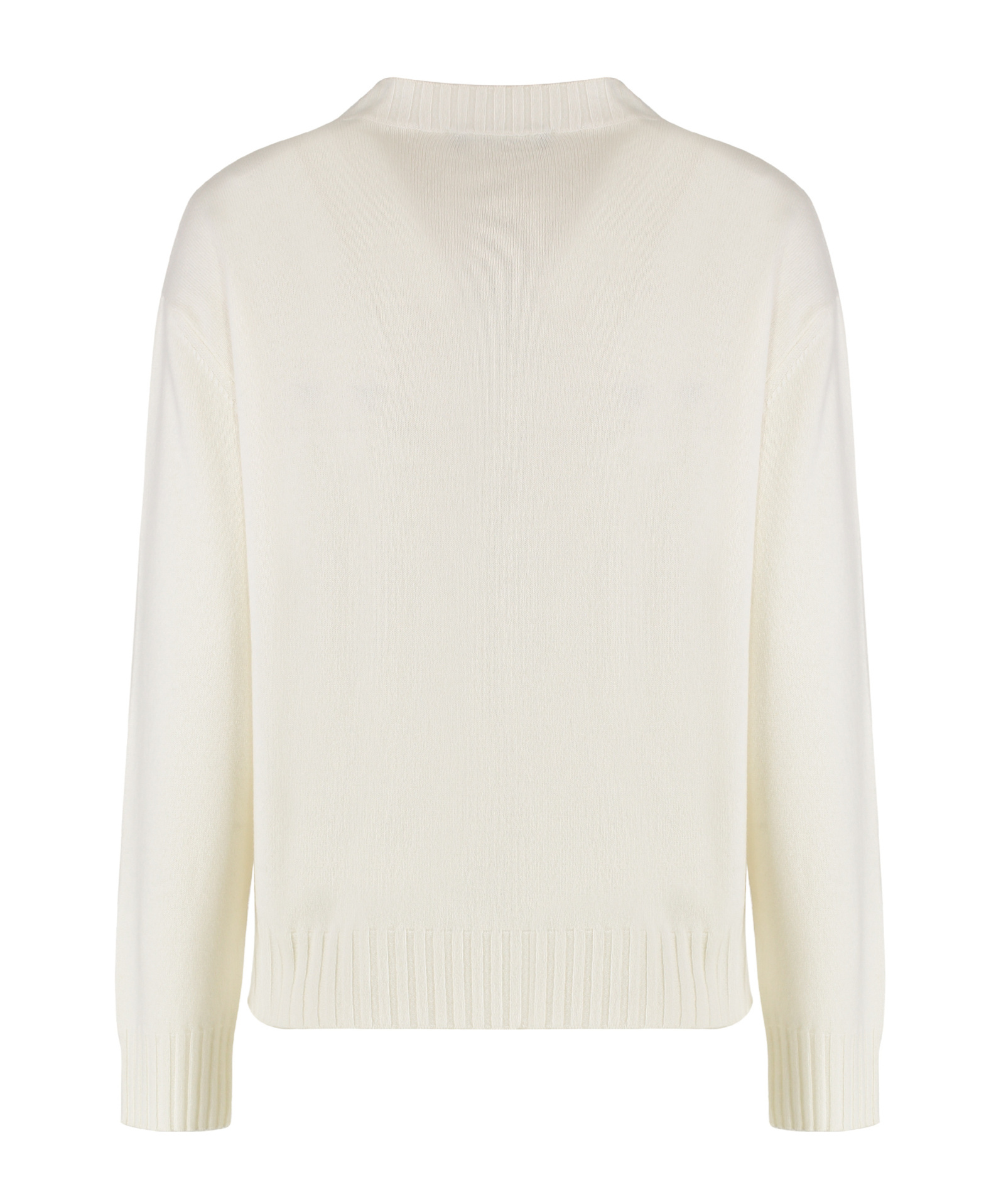 Fabiana Filippi Sweater In Wool And Cashmere In White