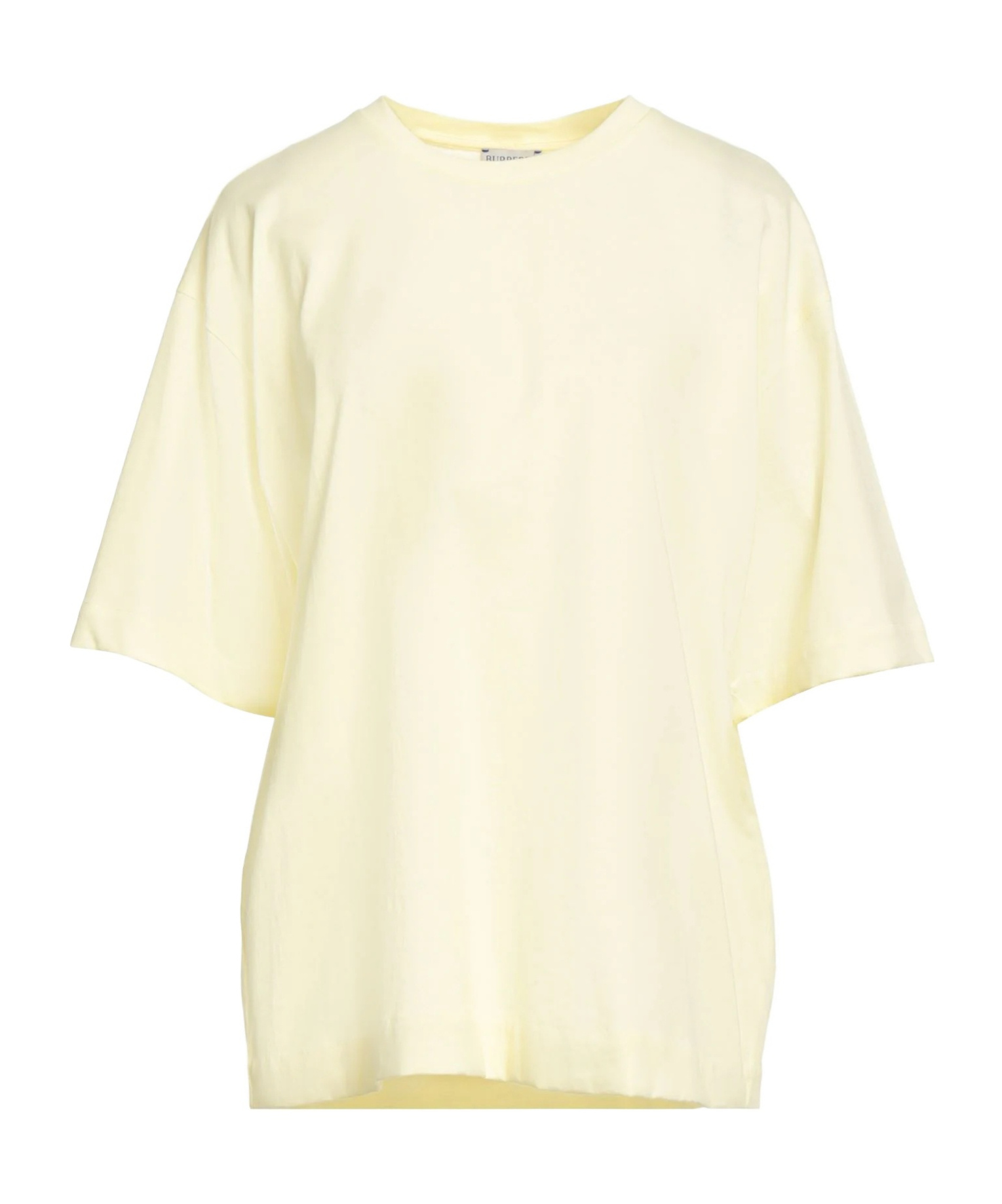 Burberry Plain Basic T-shirts In Yellow