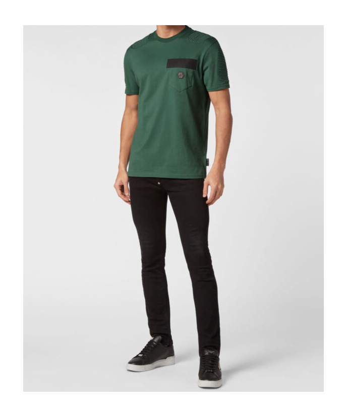 Philipp Plein Short-sleeved T-shirt In Green