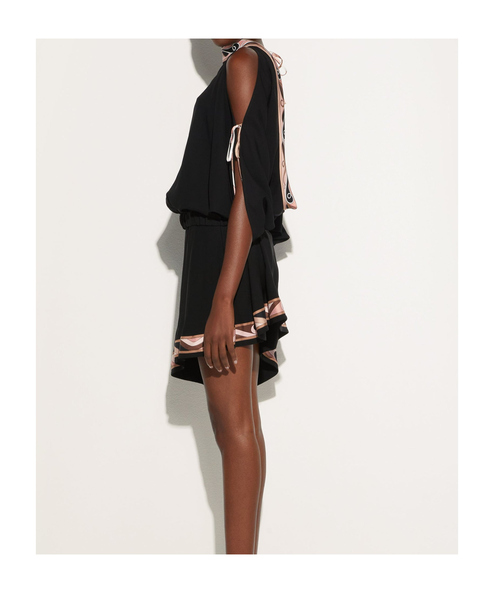 Pucci Patterned Top In Black
