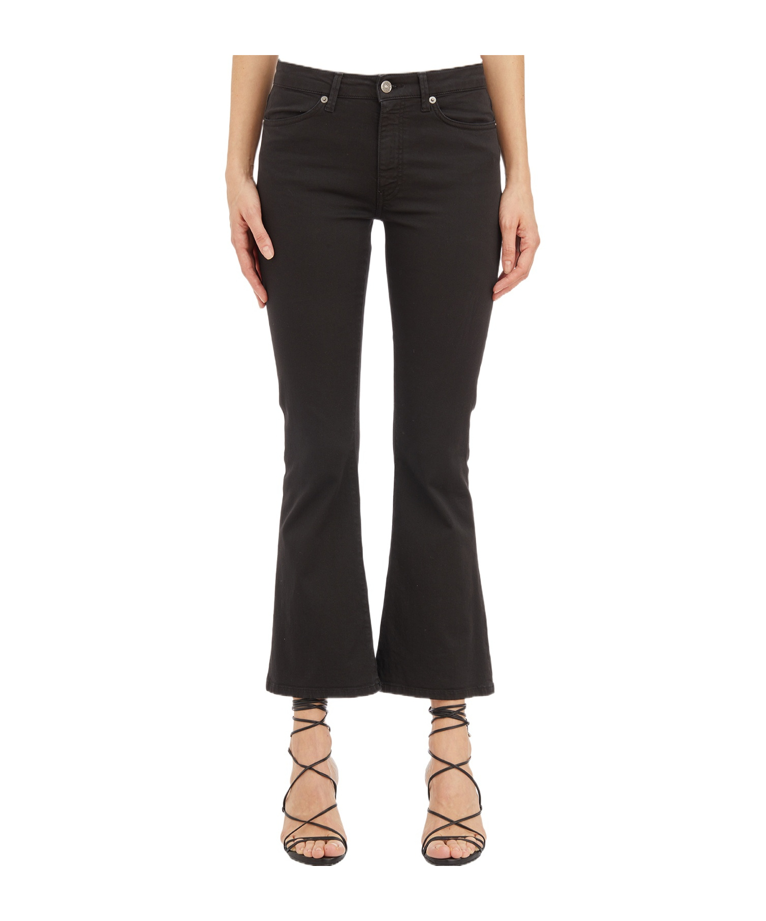Dondup Jeans In Denim Mod. Mandy In Black