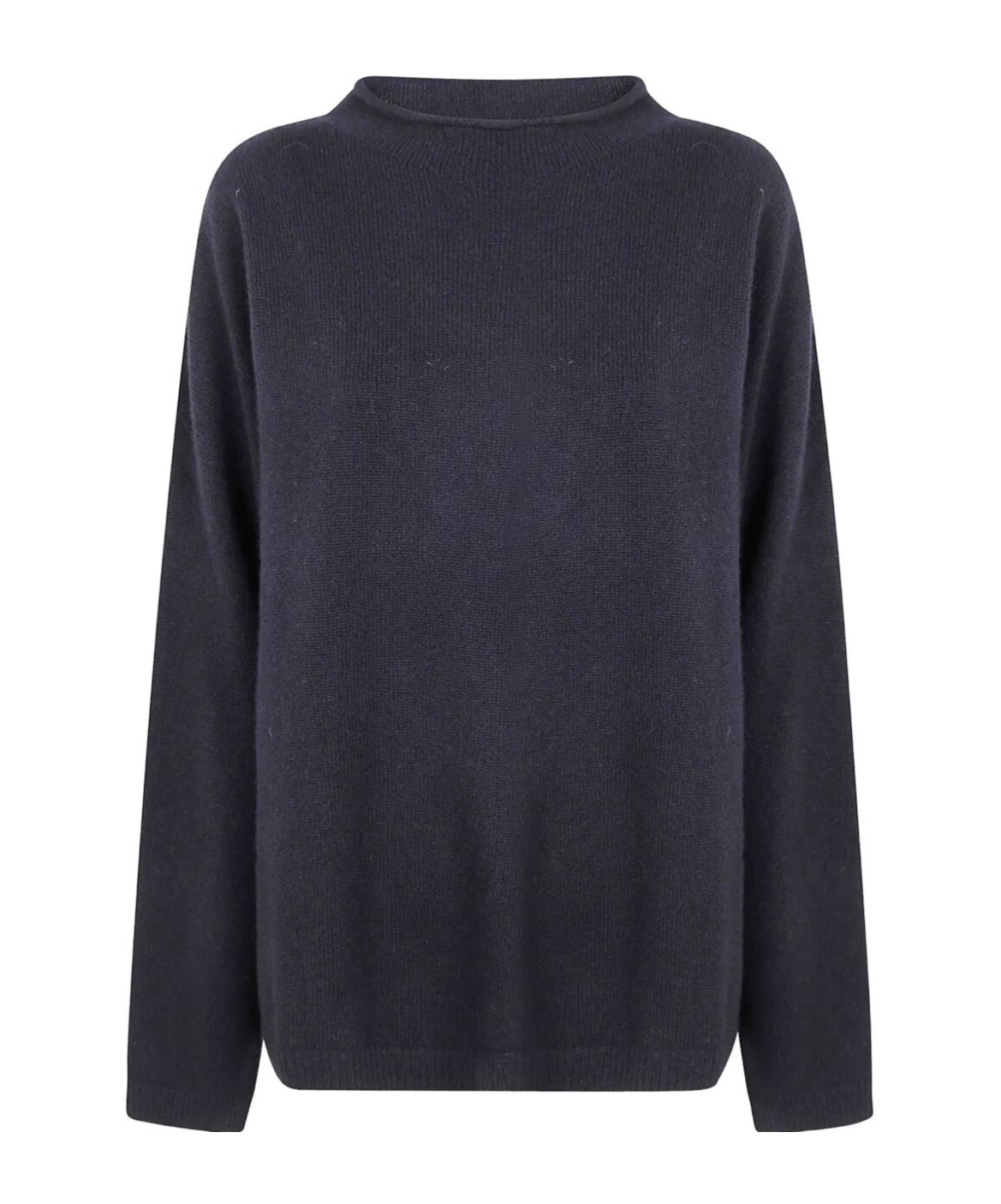 Liviana Conti Gwenda Mock-neck Sweater In Blue