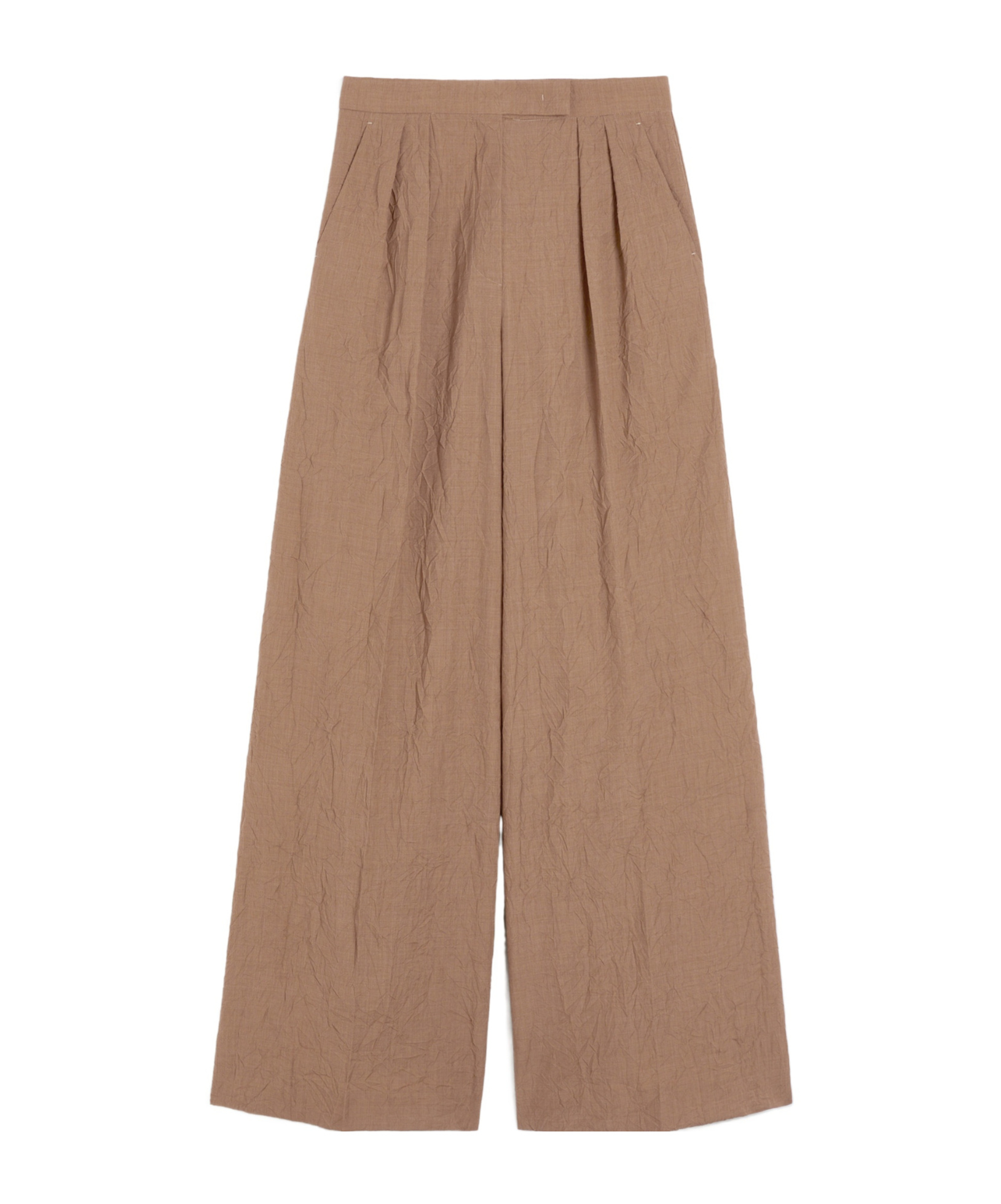Max Mara High-waist Trousers In Virgin Wool