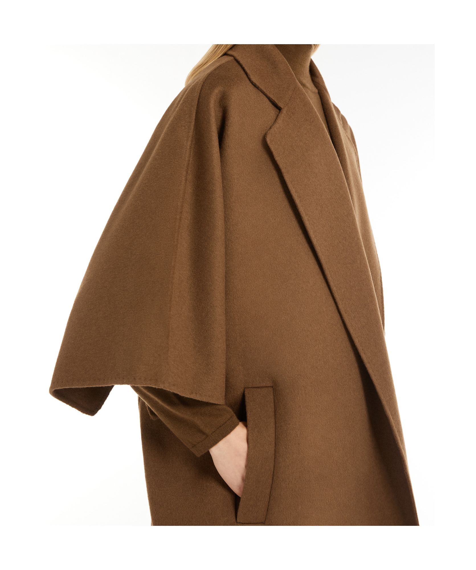 MAX MARA MAX MARA COLLARED SHORT-SLEEVED COAT