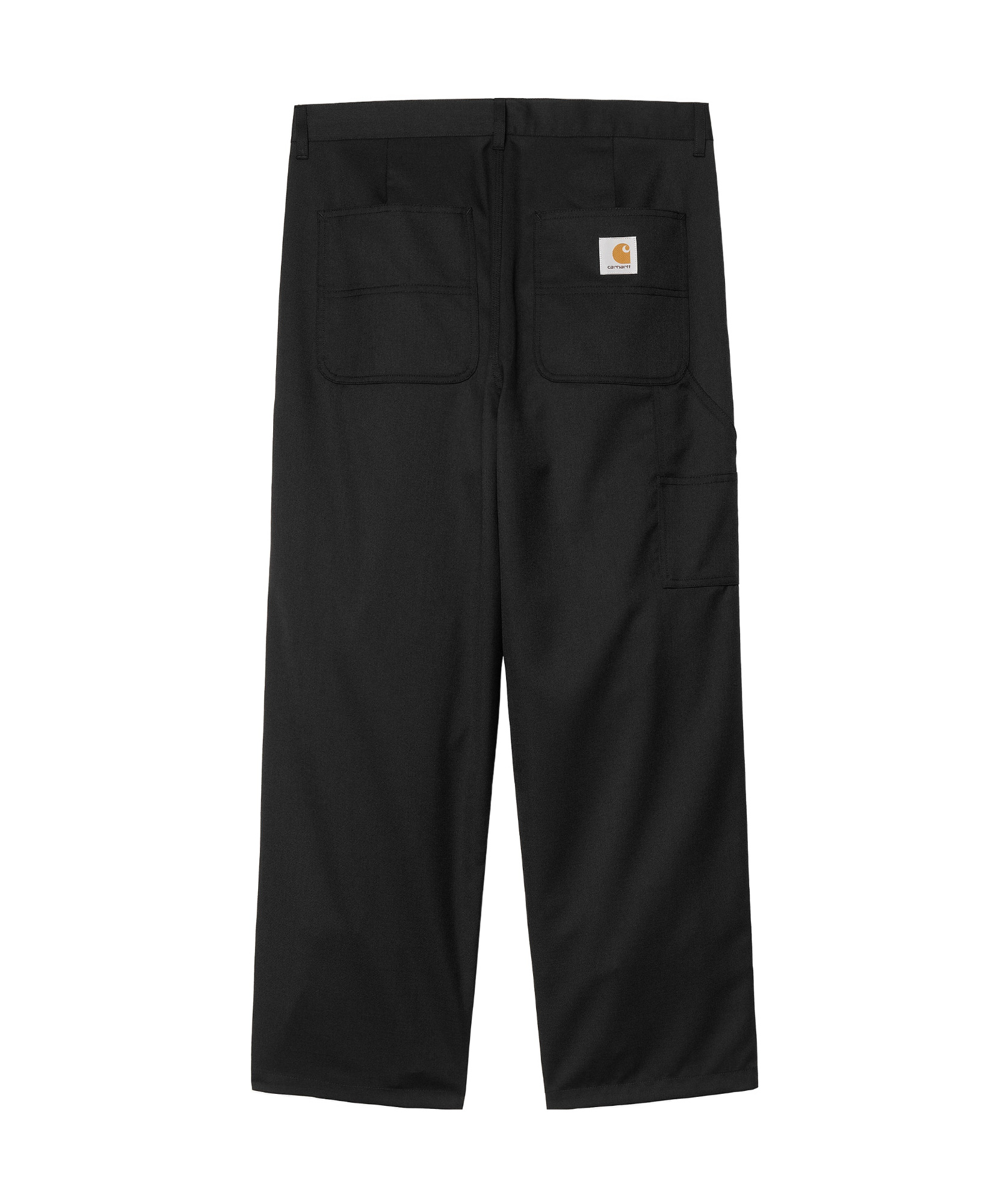 Carhartt "landon" Denim Pants Straight Leg In Black
