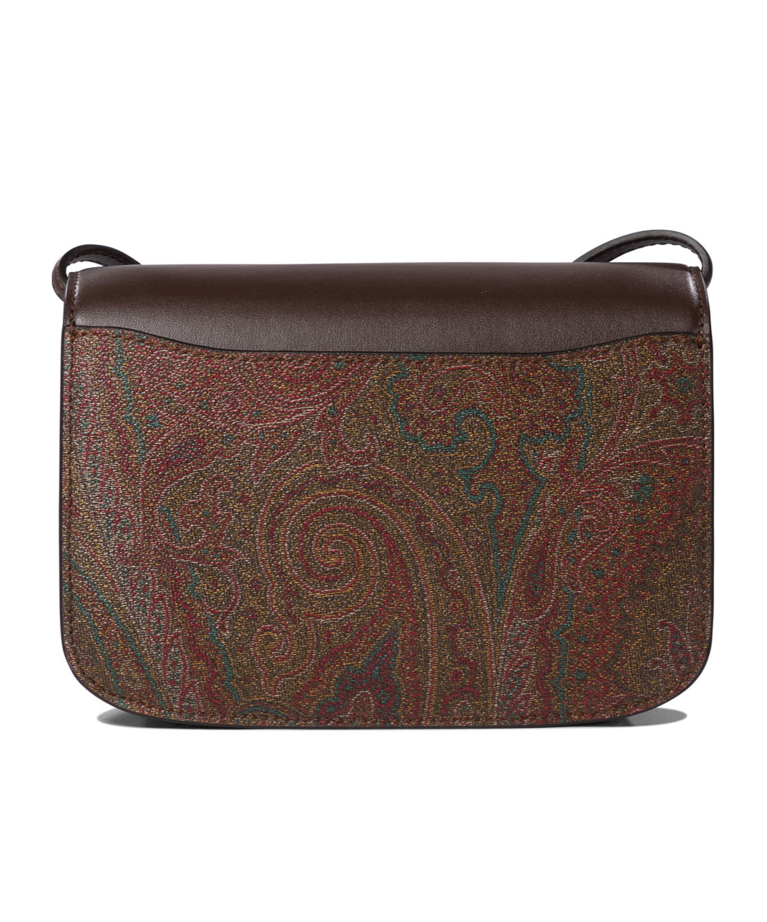 Etro Flip Shoulder Bag In Black