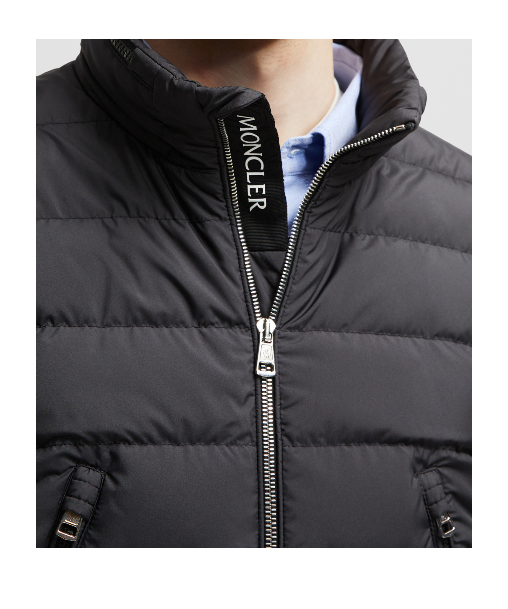 Moncler Grenoble Camurac Short Down Jacket In Black