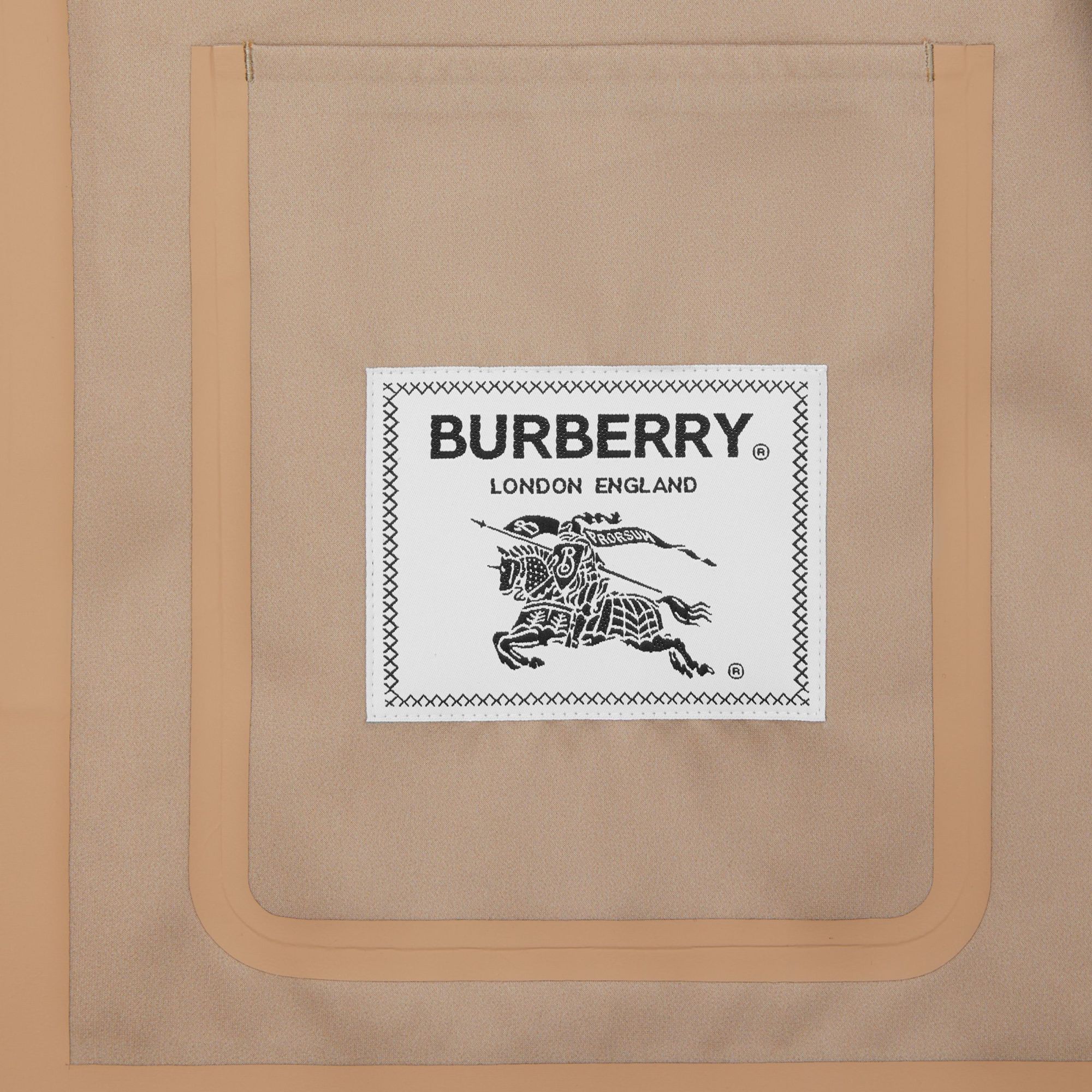 BURBERRY BONDED COTTON GABARDINE TRENCH COAT 